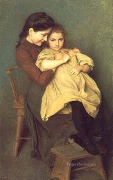 無念の子供リアリズム エミール・フリアン Oil Paintings